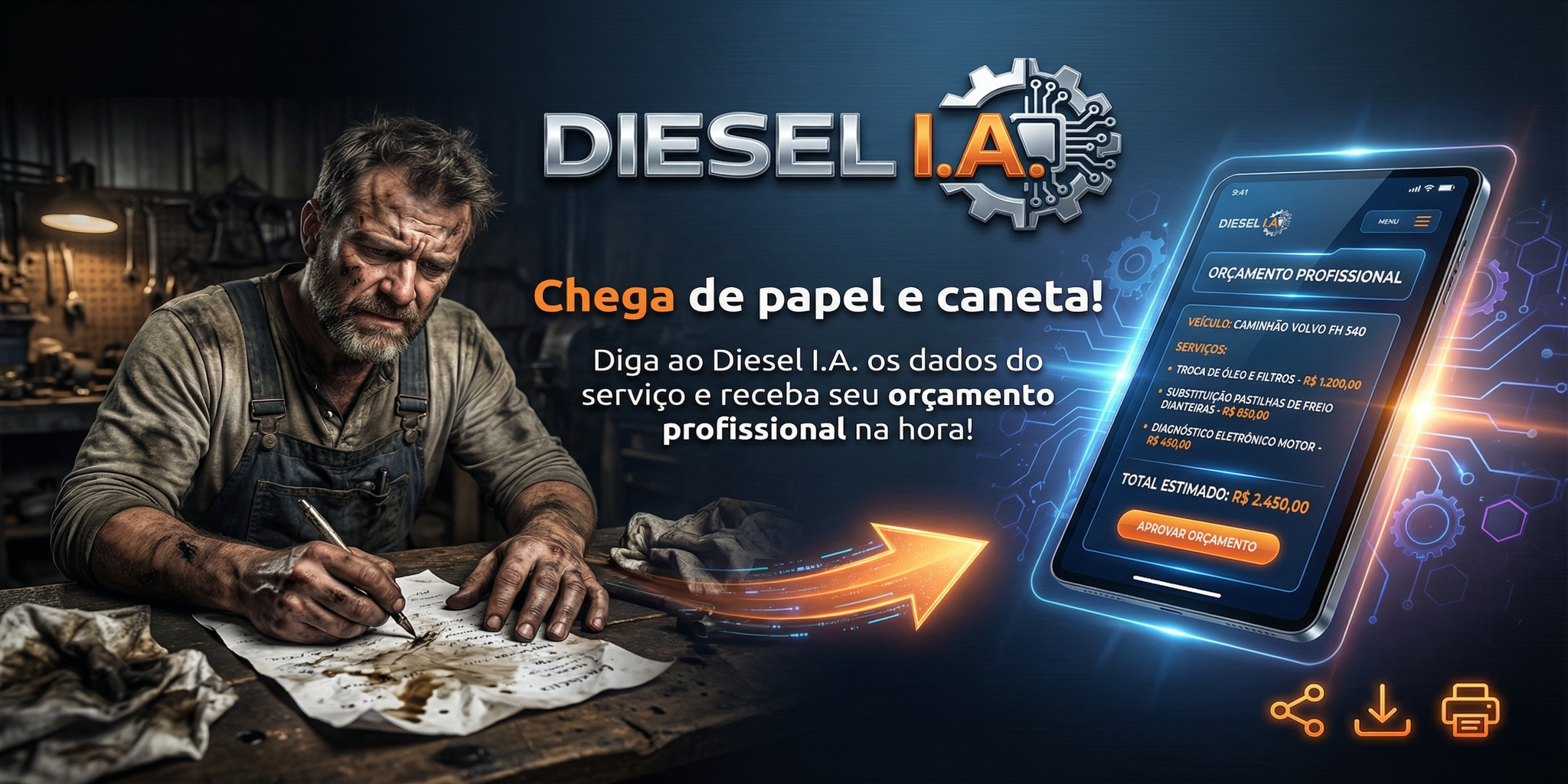 Orçamento Diesel